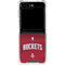 NBA Houston Rockets Jersey Galaxy Z Flip6 Clear Case